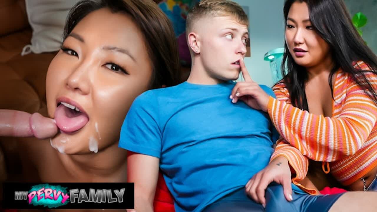 Bored Asian Housewife Entertained By Stepson’s Cock – Jade Luv